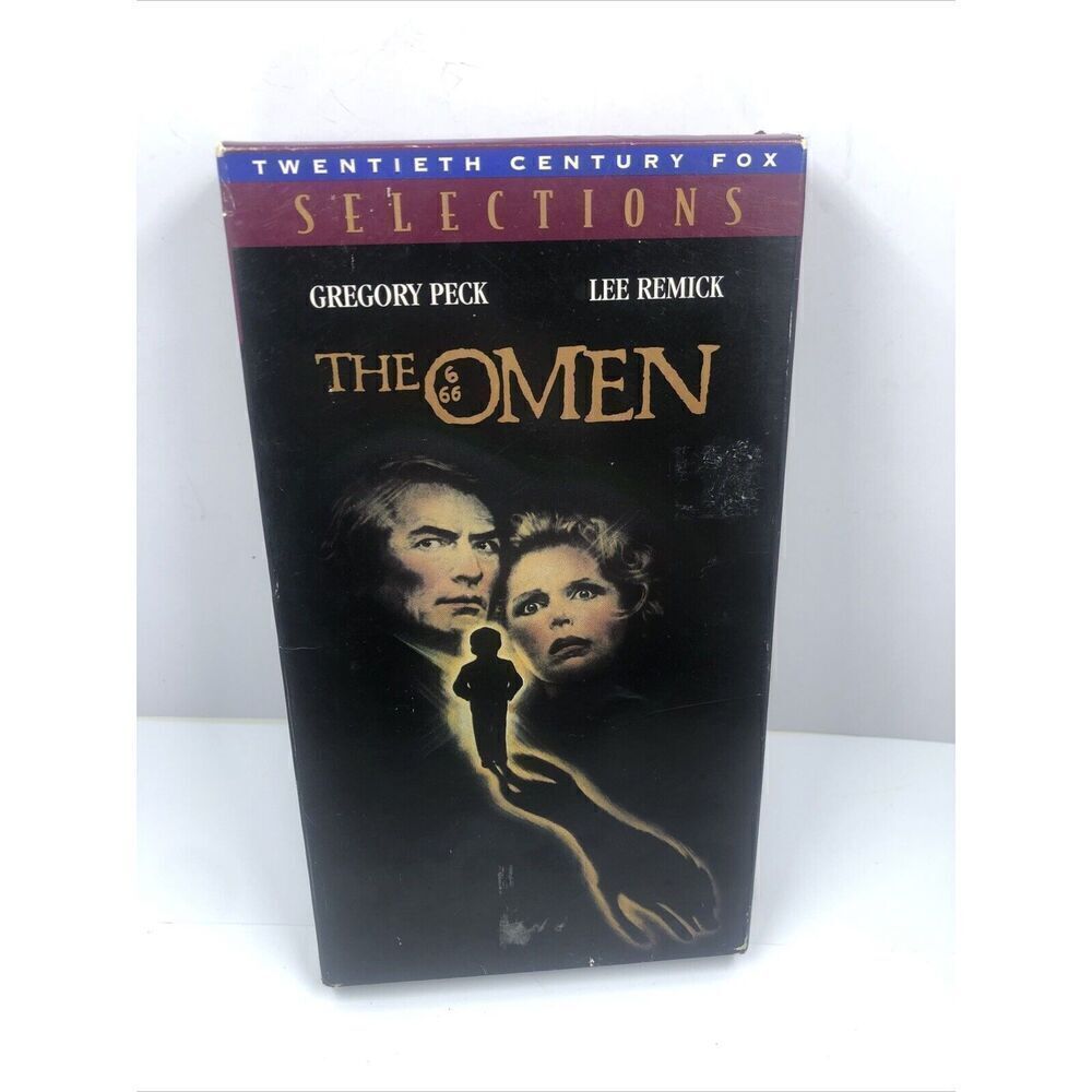 VHS The Omen 1976 20th Century Fox Selesctions 1996 Release